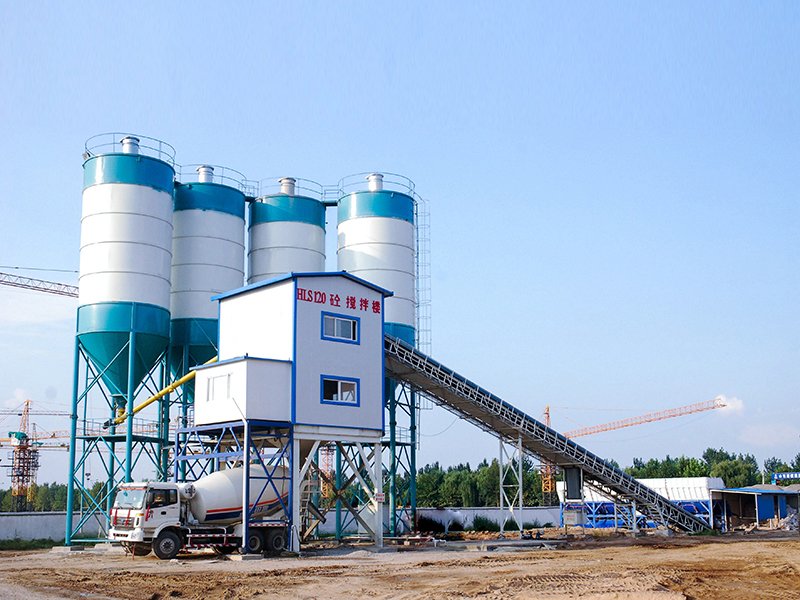 混凝土（tǔ）攪拌站HZS120